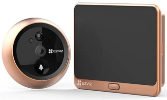 Видеодомофон Ezviz DP2C золотистый - купить недорого с доставкой в интернет-магазине