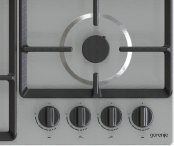 Газовая варочная поверхность Gorenje GW641EBX нержавеющая сталь - купить недорого с доставкой в интернет-магазине