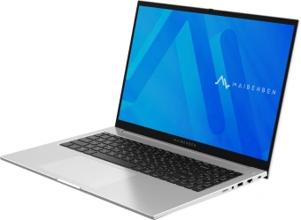 Ноутбук Maibenben M16B-R343UM Ryzen 3 4300U 8Gb SSD512Gb AMD Radeon Graphics 16" IPS FHD+ (1920x1200) Windows 11 Home silver WiFi BT Cam 4825mAh (M16B-R343UMB1SHSRE1) - купить недорого с доставкой в интернет-магазине