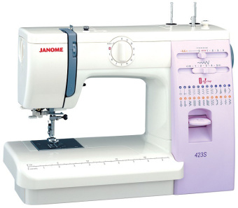 Швейная машина Janome 423S белый - купить недорого с доставкой в интернет-магазине