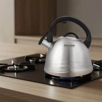 Чайник металлический Rondell Zart RDS-1828 2.7л. стальной - купить недорого с доставкой в интернет-магазине