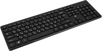 Клавиатура Оклик K733 черный USB slim Multimedia - купить недорого с доставкой в интернет-магазине