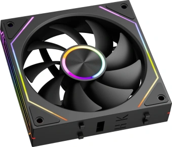 Вентилятор для корпуса PcCooler F3 X120 BK ARGB 120х120x25 черный 4-pin 28.4дБ (F3X120-BKAC012-GL) Ret - купить недорого с доставкой в интернет-магазине