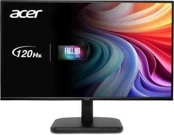 Монитор Acer 23.8" EK241YGbi черный IPS LED 1ms 16:9 HDMI матовая 250cd 178гр/178гр 1920x1080 120Hz FreeSync VGA FHD 2.6кг - купить недорого с доставкой в интернет-магазине