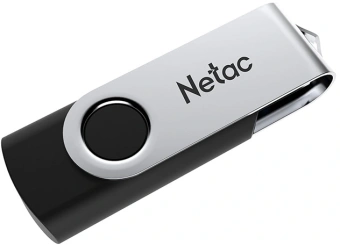 Флеш Диск Netac 64GB U505 NT03U505N-064G-32BK USB3.0 черный/серебристый - купить недорого с доставкой в интернет-магазине