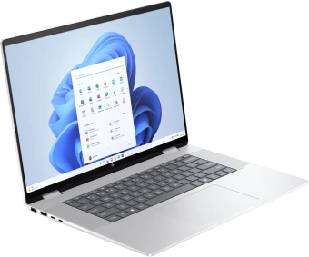 Ноутбук HP Envy x360 16-ad0006ci Ryzen 5 8640HS 16Gb SSD512Gb AMD Radeon Graphics 16" IPS Touch WUXGA (1920x1200) Windows 11 Home silver WiFi BT Cam (B4LY7EA) - купить недорого с доставкой в интернет-магазине