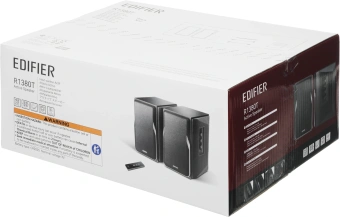 Колонки Edifier R1380T 2.0 черный 42Вт - купить недорого с доставкой в интернет-магазине
