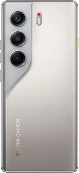 Смартфон Tecno Camon 40 Pro 256Gb 8Gb титан моноблок 3G 4G 6.78" 1080x2436 Android 15 50Mpix 802.11 a/b/g/n/ac NFC GPS GSM900/1800 GSM1900 Protect - купить недорого с доставкой в интернет-магазине