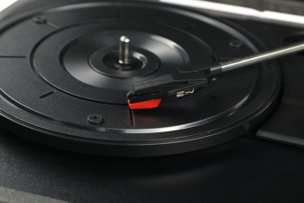 Проигрыватель винила Ritmix LP-190B полностью автоматический серый - купить недорого с доставкой в интернет-магазине