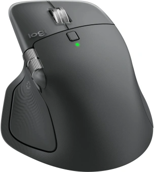 Мышь Logitech MX Master 4 графитовый оптическая 8000dpi беспров. BT/Radio USB для ноутбука 8but (910-007565) - купить недорого с доставкой в интернет-магазине