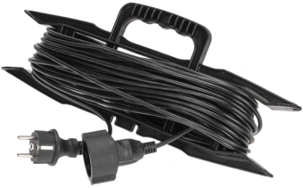 Удлинитель силовой PROconnect PROc-Uc (13-4914) 2x0.75кв.мм 1розет. 20м ПВС 6A пласт.рамка черный - купить недорого с доставкой в интернет-магазине