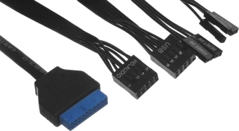 Корпус Accord ACC-XA05 черный без БП mATX 2xUSB2.0 1xUSB3.0 audio bott PSU - купить недорого с доставкой в интернет-магазине