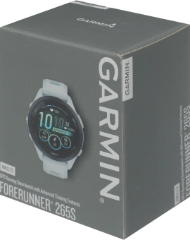 Смарт-часы Garmin Forerunner 265S 27.5мм 1.1" AMOLED корп.белый рем.белый (010-02810-14) - купить недорого с доставкой в интернет-магазине
