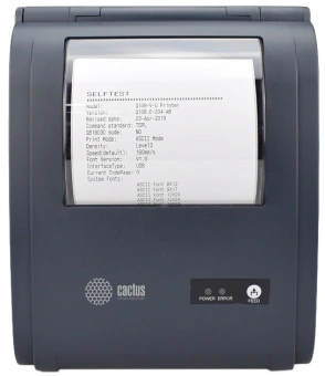 Термопринтер Cactus CS-TP-D440U 203dpi 160мм/с/USB для печ.этик. черный - купить недорого с доставкой в интернет-магазине