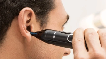 Триммер Philips Series 5000 NT5650/16 черный (насадок в компл:4шт) - купить недорого с доставкой в интернет-магазине