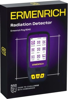 Дозиметр Ermenrich Ping RD40 фиолетовый/черный (84640) - купить недорого с доставкой в интернет-магазине