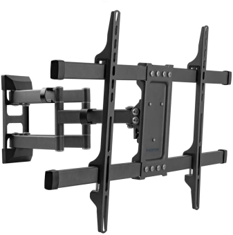 Кронштейн для телевизора Kromax CORBEL-10 титан 22"-75" макс.32кг настенный поворот и наклон - купить недорого с доставкой в интернет-магазине