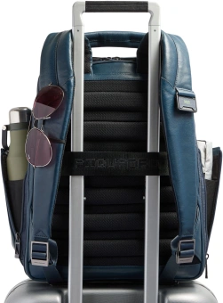 Рюкзак Piquadro Victor CA7180W143/BLU синий натур.кожа - купить недорого с доставкой в интернет-магазине