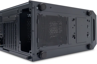 Корпус Оклик OCC-MD301 черный без БП ATX 6x120mm 2xUSB2.0 1xUSB3.0 audio bott PSU - купить недорого с доставкой в интернет-магазине