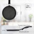 Сковорода блинная Starwind Chef Induction SW-CHI4022PGR круглая 22см покрытие: Pfluon ручка несъемная (без крышки) серый - купить недорого с доставкой в интернет-магазине