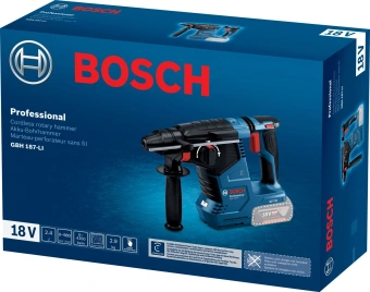 Перфоратор Bosch GBH 187-LI патрон:SDS-plus уд.:2.4Дж аккум. - купить недорого с доставкой в интернет-магазине