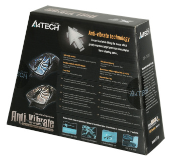 Мышь A4Tech Oscar Editor XL-747H коричневый/рисунок лазерная 3600dpi USB 6but (XL-747H (BROWN SPIDER)) - купить недорого с доставкой в интернет-магазине