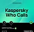 Ключ активации Kaspersky Who Calls Russian Edition 1-User 1Y Base Download Pack (KL8559RDAFS)