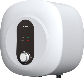 Водонагреватель Candy CS15V-EM1(R) 2.5кВт 15л электрический над раковиной/белый - купить недорого с доставкой в интернет-магазине