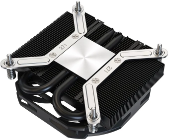 Устройство охлаждения(кулер) ID-Cooling IS-28i Soc-1151/1200/1700 черный 4-pin 14-25dB Al 65W 250gr Ret (IS-28I BLACK) - купить недорого с доставкой в интернет-магазине