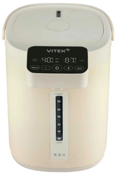 Термопот Vitek VT-TP3002 3.5л. 1600Вт кремовый - купить недорого с доставкой в интернет-магазине