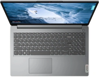 Ноутбук Lenovo IdeaPad 1 15IAU7 Core i3 1215U 8Gb SSD512Gb Intel UHD Graphics 15.6" TN FHD (1920x1080) noOS grey WiFi BT Cam (82QD00EJUE) - купить недорого с доставкой в интернет-магазине