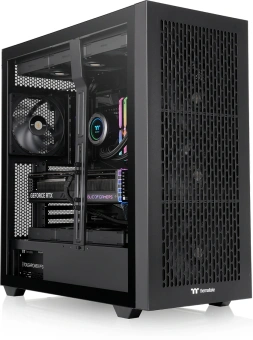 Корпус Thermaltake AX500 черный без БП XL-ATX 8x140mm 2x200mm 2xUSB3.0 audio bott PSU - купить недорого с доставкой в интернет-магазине