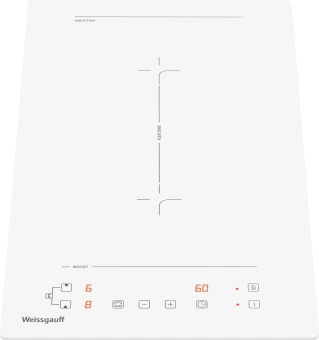 Индукционная варочная поверхность Weissgauff HI 32 WA Flex белый - купить недорого с доставкой в интернет-магазине
