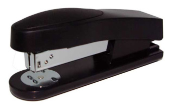 Степлер Kw-Trio 05510BLCK Halfl-strip Trio 24/6 26/6 (20листов) черный 150скоб - купить недорого с доставкой в интернет-магазине