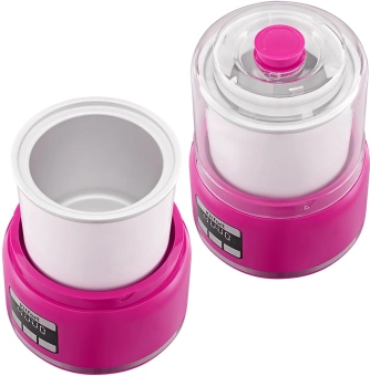 Мороженица Kitfort КТ-1851 20Вт 2000мл. розовый - купить недорого с доставкой в интернет-магазине