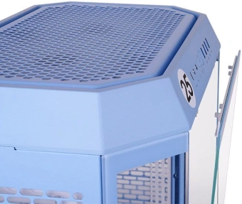 Корпус Thermaltake The Tower 600 Hydrangea голубой без БП ATX 13x120mm 9x140mm 4xUSB3.0 audio bott PSU - купить недорого с доставкой в интернет-магазине
