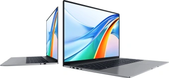 Ноутбук Honor MagicBook X16 Plus 2024 BRI-76 Ryzen 7 8845HS 16Gb SSD512Gb AMD Radeon 780M 16" IPS WUXGA (1920x1200) Windows 11 Home grey space WiFi BT Cam (5301AJPD) - цена, купить или заказать с доставкой в интернет-магазине Ноутбук Honor MagicBook X16 Plus 2024 BRI-76 Ryzen 7 8845HS 16Gb SSD512Gb AMD Radeon 780M 16" IPS WUXGA (1920x1200) Windows 11 Home grey space WiFi BT Cam (5301AJPD) - купить недорого с доставкой в интернет-магазине