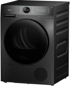 Сушильная машина Midea MD200H90W/T-RU кл.энер.:A++ макс.загр.:9кг черный - купить недорого с доставкой в интернет-магазине