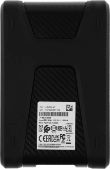 Жесткий диск A-Data USB3.0 4TB AHD650-4TU31-CBK HD650 DashDrive Durable 2.5" черный - купить недорого с доставкой в интернет-магазине