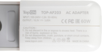 Блок питания TopON 90944 60W 16.5V-16.5V 3.65A от бытовой электросети - купить недорого с доставкой в интернет-магазине