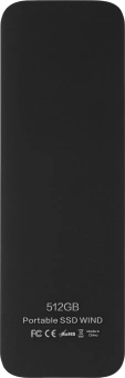Накопитель SSD Hikvision USB-C 512GB HS-ESSD-P0512BWD 512G BLACK 1.8" черный - купить недорого с доставкой в интернет-магазине