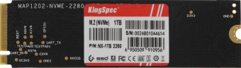 Накопитель SSD Kingspec PCIe 3.0 x4 1TB NX-1TB M.2 2280 0.9 DWPD - купить недорого с доставкой в интернет-магазине