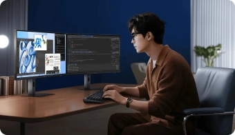 Монитор Xiaomi 27" A27Qi 2026 черный IPS LED 6ms 16:9 HDMI матовая 1300:1 300cd 178гр/178гр 2560x1440 120Hz DP 2K 3.9кг - купить недорого с доставкой в интернет-магазине