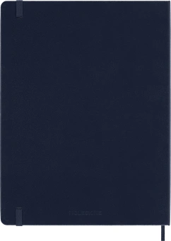 Еженедельник Moleskine CLASSIC WKNT XL 190х250мм 144стр. синий сапфир - купить недорого с доставкой в интернет-магазине