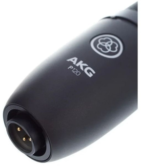 Микрофон проводной AKG P120 черный - купить недорого с доставкой в интернет-магазине