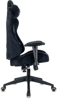 Кресло игровое Zombie 51 черный Light-20 крестов. пластик - купить недорого с доставкой в интернет-магазине