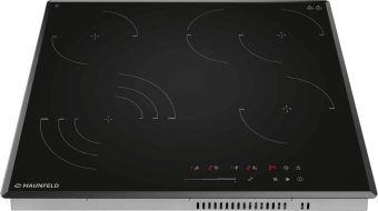 Варочная поверхность Maunfeld CVCE594SSMDBK LUX черный - купить недорого с доставкой в интернет-магазине