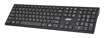 Клавиатура + мышь Acer OKR030 клав:черный мышь:черный USB беспроводная slim Multimedia (ZL.KBDEE.005) - купить недорого с доставкой в интернет-магазине