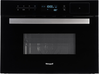 Духовой шкаф Электрический Weissgauff OEMS 459 PDB черный - купить недорого с доставкой в интернет-магазине