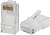 Коннектор Rexant (05-1031-4) кат.6 RJ45 прозрачный